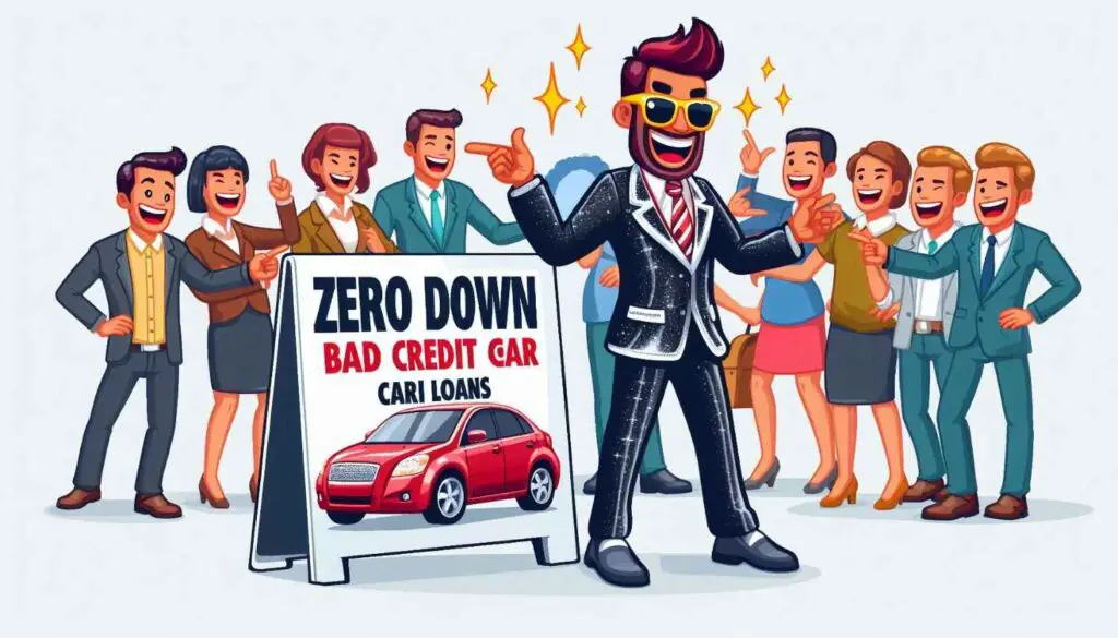 Zero Down Bad Credit Car Loans